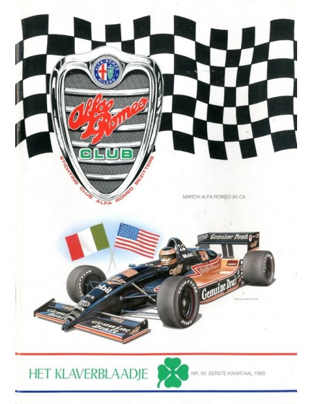 1995 ALFA ROMEO CLUB HET KLAVERBLAADJE 69 NEDERLANDS