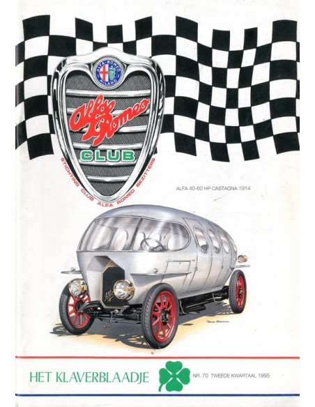 1995 ALFA ROMEO CLUB HET KLAVERBLAADJE 70 NEDERLANDS