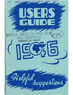 1946 PONTIAC 2000 | 2200 | 2500 INSTRUCTIEBOEKJE ENGELS (CAN)