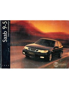 1999 SAAB 9-5 INSTRUCTIEBOEKJE NEDERLANDS