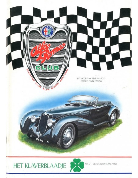1995 ALFA ROMEO CLUB HET KLAVERBLAADJE 71 NEDERLANDS
