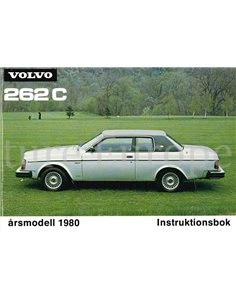 1980 VOLVO 262 C BETRIEBSANLEITUNG SCHWEDISCH