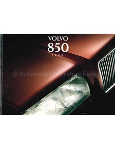 1995 VOLVO 850 OWNERS MANUAL DUTCH
