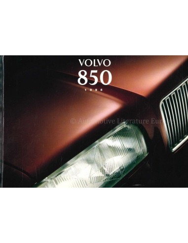 1995 VOLVO 850 OWNERS MANUAL DUTCH