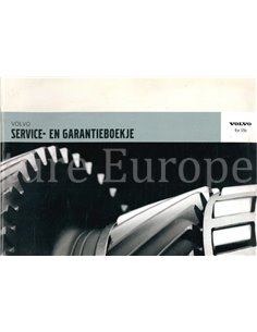 2005 VOLVO GARANTIE & SERVICEBOEKJE NEDERLANDS