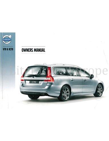 2013 VOLVO V70 | XC70 INSTRUCTIEBOEKJE NEDERLANDS