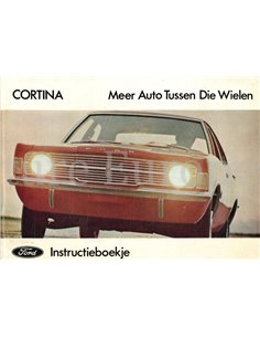 1970 FORD CORTINA BETRIEBSANLEITUNG NIEDERLÄNDISCH