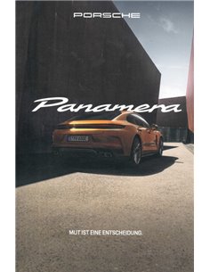 2024 PORSCHE PANAMERA BROCHURE DUITS