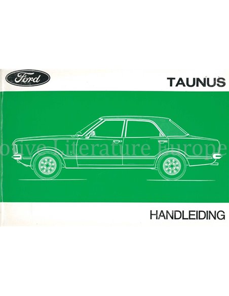 1975 FORD TAUNUS BEDIENUNGSANLEITING NIEDERLÄNDISCH