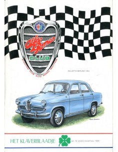 1996 ALFA ROMEO CLUB HET KLAVERBLAADJE 76 NEDERLANDS