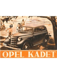 1938 OPEL KADETT BROCHURE NEDERLANDS