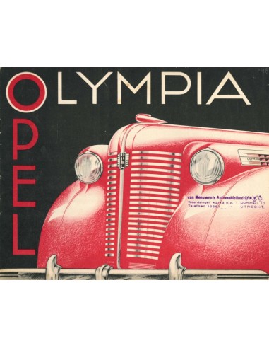 1948 OPEL OLYMPIA PROSPEKT NIEDERLÄNDISCH
