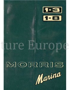 1972 MORRIS MARINA 1.3 | 1.8 INSTRUCTIEBOEKJE NEDERLANDS