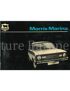 1978 MORRIS MARINA BETRIEBSANLEITUNG NIEDERLÄNDISCH