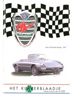 2003 ALFA ROMEO CLUB HET KLAVERBLAADJE 102 NEDERLANDS