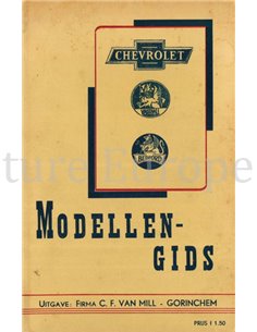 MODELLENGIDS CHEVROLET | VAUXHALL | BEDFORD 1949