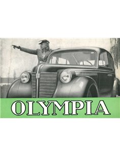 1949 OPEL OLYMPIA PROSPEKT NIEDERLÄNDISCH