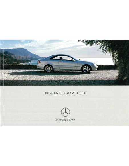 2003 MERCEDES BENZ CLK COUPÉ BROCHURE NEDERLANDS