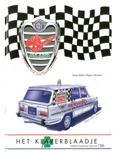 2004 ALFA ROMEO CLUB HET KLAVERBLAADJE 106 NEDERLANDS