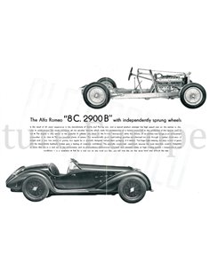 1938 ALFA ROMEO 6C 2300 B PROSPEKT FRANZÖSISCH 2