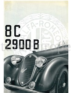 1936 ALFA ROMEO 6C 23008c 2900 B BROCHURE ENGELS