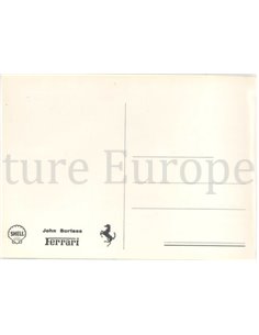 1965 FERRARI JOHN SURTEES ANSICHTKAART 2