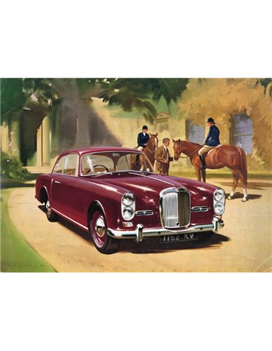 1963 ALVIS THREE LITRE (TE21) BROCHURE ENGELS