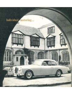 1967 ALVIS THREE-LITRE (TF21) BROCHURE ENGELS