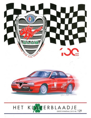2010 ALFA ROMEO CLUB HET KLAVERBLAADJE 129 NEDERLANDS