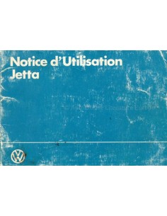 1983 VOLKSWAGEN JETTA BETRIEBSANLEITUNG FRANZÖSISCH