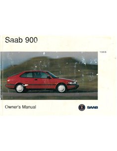 1995 SAAB 900 OWNERS MANUAL ENGLISH