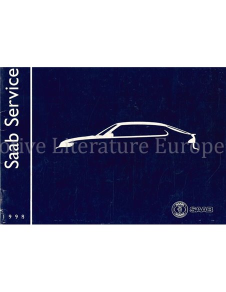 1998 SAAB 9-5 SERVICEHEFT NIEDERLÄNDISCH