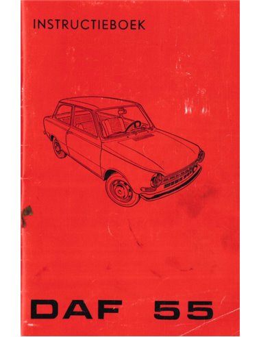 1971 DAF 55 INSTRUCTIEBOEKJE NEDERLANDS