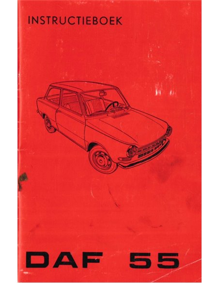 1971 DAF 55 OWNERS MANUAL DUTCH