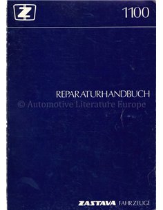 1982 ZASTAVA 1100 WORKSHOP MANUAL GERMAN