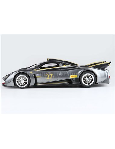 2021 PAGANI HUAYRA R MET GREY BBR MODELCAR X/150