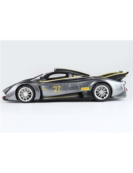 2021 PAGANI HUAYRA R MET GREY BBR MODELAUTO X/150