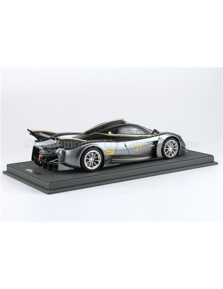 2021 PAGANI HUAYRA R MET GREY BBR MODELAUTO X/150