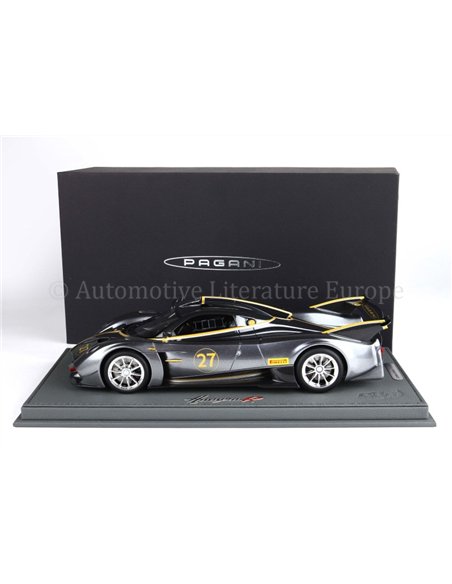2021 PAGANI HUAYRA R MET GREY BBR MODELCAR X/150