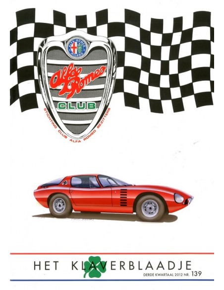 2012 ALFA ROMEO CLUB HET KLAVERBLAADJE 139 NEDERLANDS