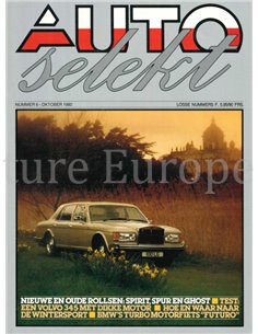 1980 AUTO SELEKT MAGAZINE 06 NIEDERLÄNDISCH