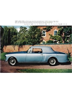 1961 ALVIS THREE-LITRE (TD21) PROSPEKT ENGLISCH 2