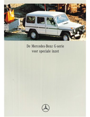 1992 MERCEDES BENZ G KLASSE PROSPEKT NIEDERLÄNDISCH