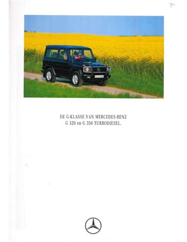 1994 MERCEDES BENZ G CLASS BROCHURE DUTCH