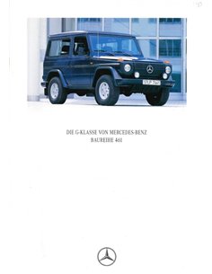 1994 MERCEDES BENZ G KLASSE PROSPEKT DEUTSCH
