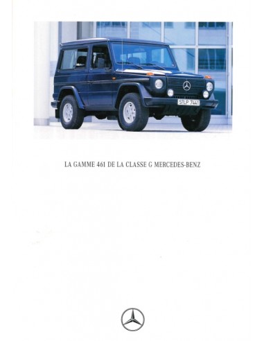 1994 MERCEDES BENZ G CLASS BROCHURE FRENCH