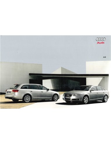 2005 AUDI A6 BROCHURE DUITS