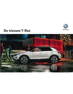2017 VOLKSWAGEN T-ROC BROCHURE DUTCH