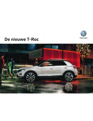 2017 VOLKSWAGEN T-ROC BROCHURE NEDERLANDS