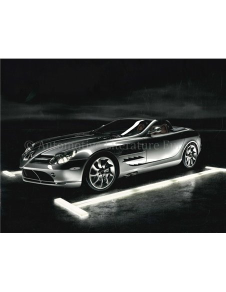 2007 MERCEDES BENZ SLR MCLAREN ROADSTER BROCHURE FRANS